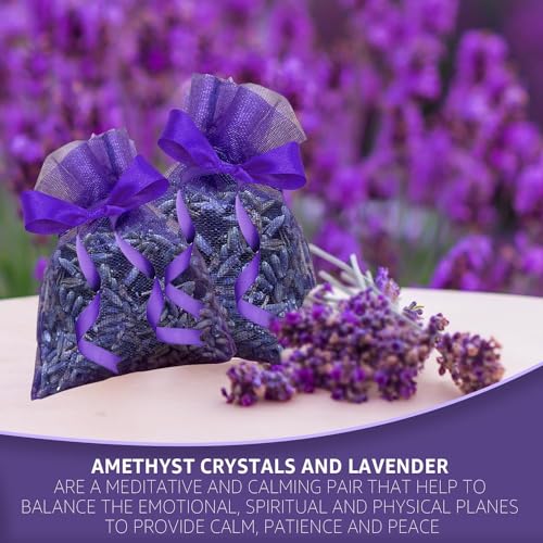 Sachet de Lavanda y Amatista para Relajación y Sueño miniatura 3