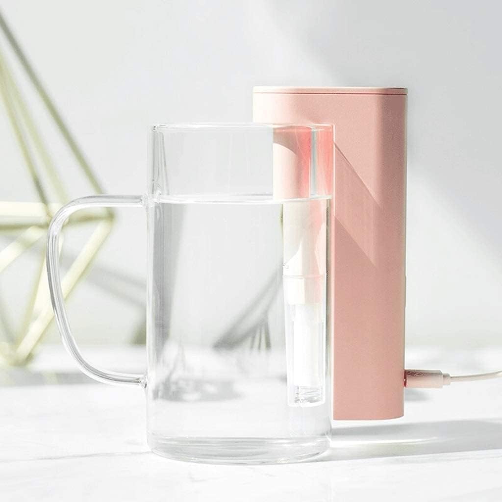 Humidifiers Portable Mini USB Humidifier, 260ml Ultrasonic Cold Fog Station Personal Air Humidifier, Water Spray, Silent, Automatic Shutdown, Adjustable Spray Mode, Suitable For Travel And Fami