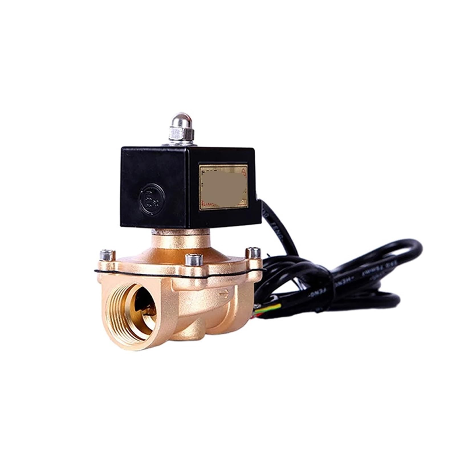 Vanne d'eau et gaz naturel normalement fermée électrovanne 220V