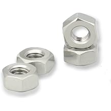 M12-1.75 Hex Nuts,10 Pack, Stainless Steel Nuts,Coarse Thread Hexagon Nut,Hardware Nuts,External Hex Nut for Professionals, Repairmen or DIY