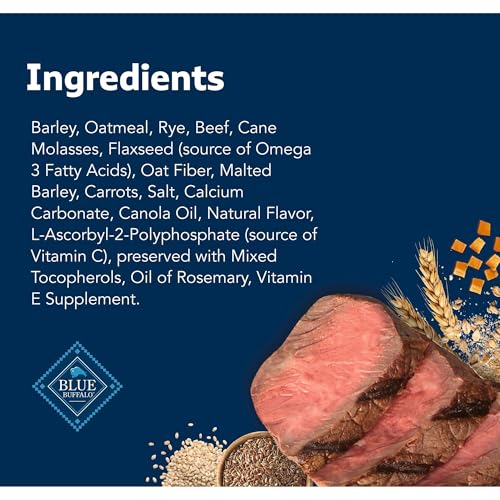Image of Blue Buffalo Health Bars Beef Dog Biscuits, 16 oz (Pack of 4)