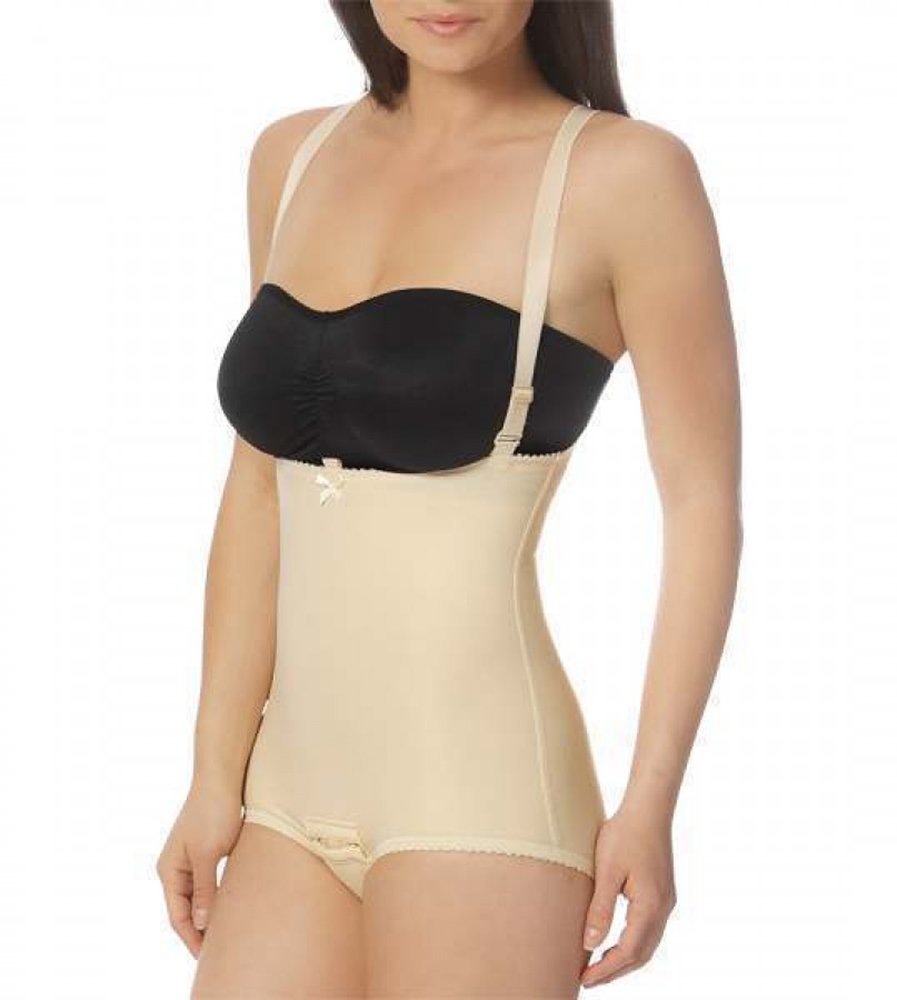 MARENA Second Stage Suit with Suspenders and No Leg by Comfortwear FBA2 L Black