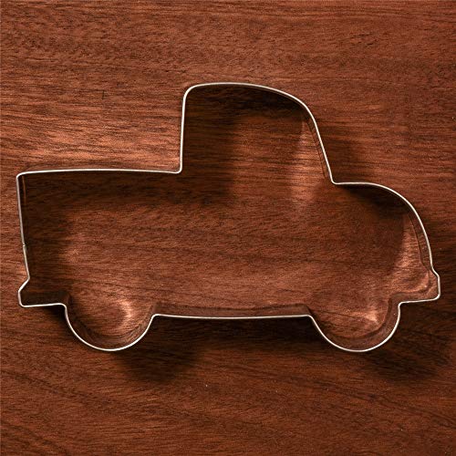 Liliao Vehicle Pick-Up Truck Cookie Cutter - 4.5 X 2.9 Inches - Stainless Steel #TOP4