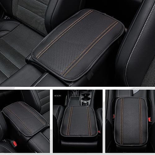 image for Amiss Car Center Console Pad, Universal Waterproof Car Armrest Seat Bo