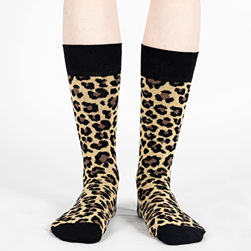 Image of Mysocks Unisex Extra Fine Combed Cotton Crew Socks |Colourful Designs | Seamless Toe | Make Your Steps Enjoyable
