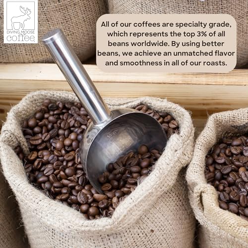 Diving Moose Coffee The Fennec Fox Blend Medium Roast 1 LB miniatura 4