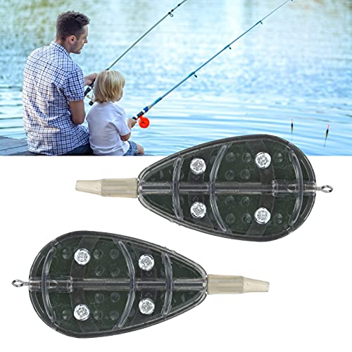 Karpervissen Aas Mand Feeder, in-line Platte Aas Thrower Aas Schietlood Set Europese Stijl Lange Gooien voor Outddor Vissen - Image 5