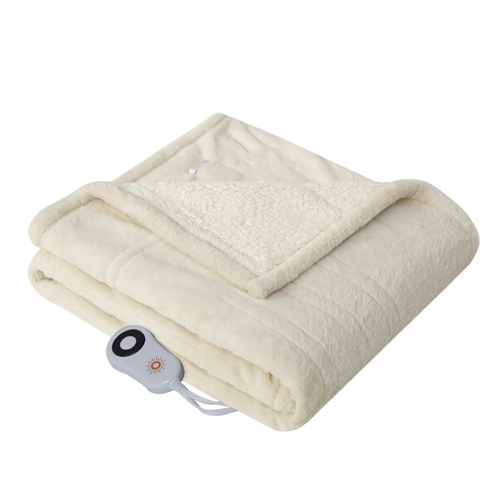 STONECREST Reversible Electric Heated Throw
