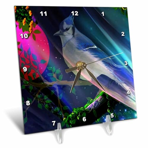 Trintec Aviation Directional Gyro Desk Pen Set with Alarm Clock Model DS62