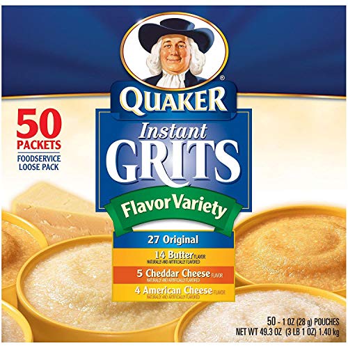 Quaker Instant Grits, Variety Pack (50 ct.)