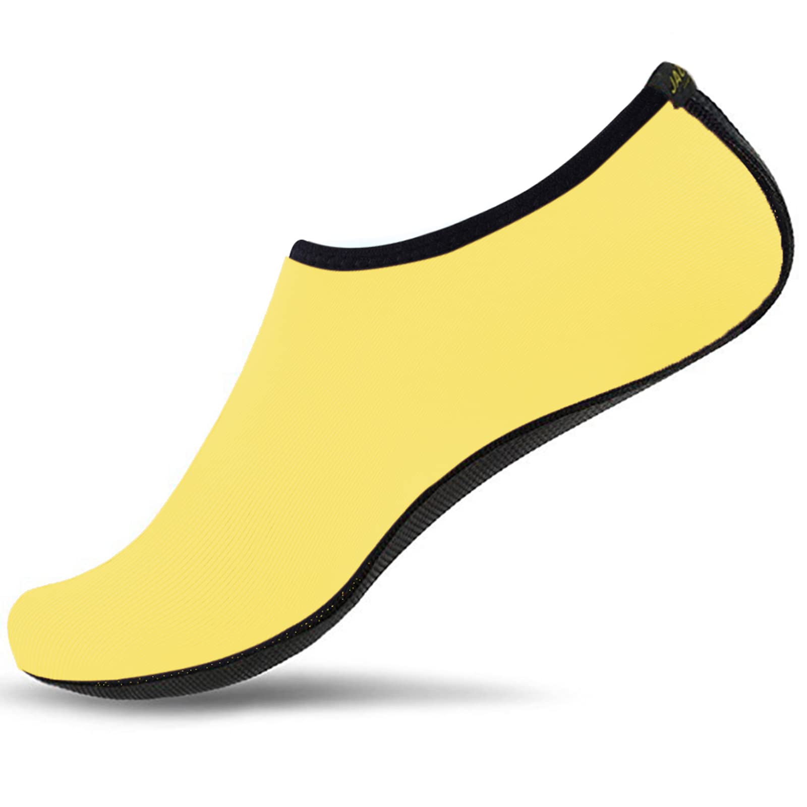 JACKSHIBO Water Shoes for Women Men Swim Shoes Water Socks for Cruise Essentials Swimming Aqua Beach Pool Yoga Surf