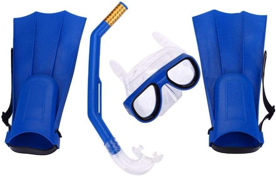 GOLKIPAR Diving Mask Sports Children Combo Mask and Snorkel Swimming Set Anti-Fog