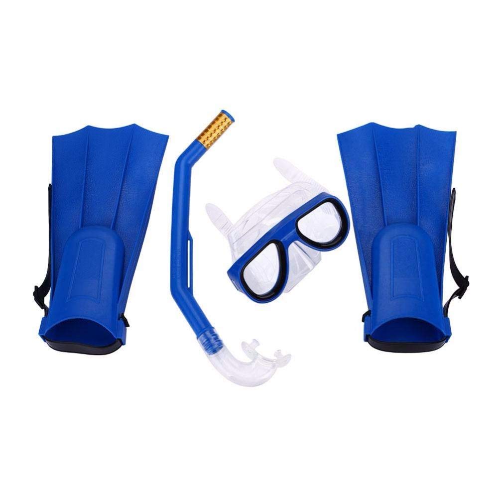 GOLKIPAR Diving Mask Sports Children Combo Mask and Snorkel Swimming Set Anti-Fog