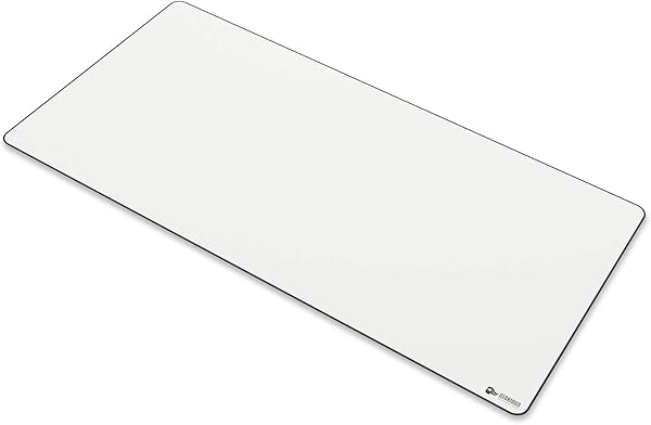 GLORIOUS Gaming Cloth Gaming Mousepad (XXL Übergröße) - Gesteppte Ränder, Glatte Oberfläche für Speed & Control, Rutschfester Boden, waschmaschinenfest, groß (910 x 460 x 3mm) - Weiß - 2