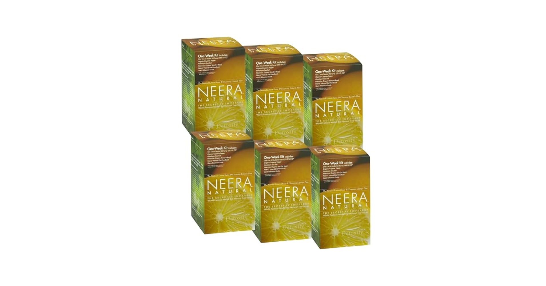 Amazon.com: Neera Natural Family A Pack Master Cleanse Diet
