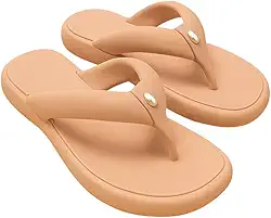 Chinelo Feminino com Pérola Brilhante Elegante Sandália Confortável Macia Luxo Chic Moda Verão Brilho