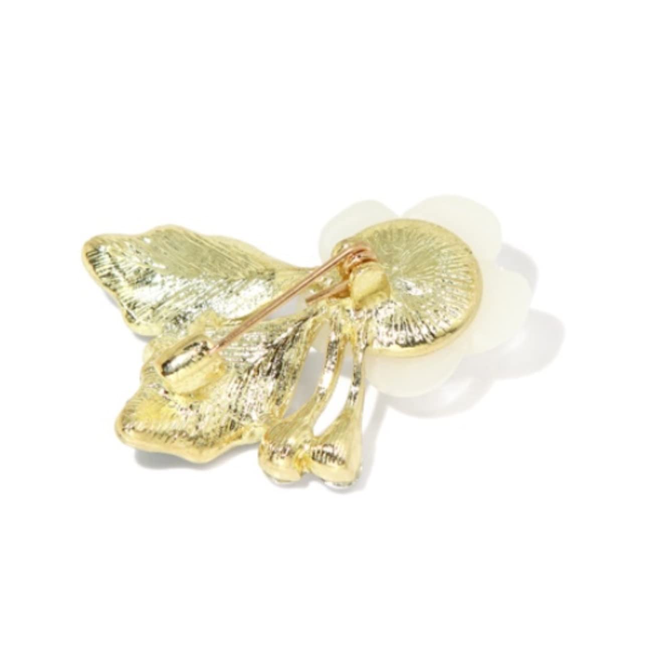 Brosche Broschen Broschennadeln Jasmine Brosche Pin Damen Blume Party Brosche Strickjacke Jacke Mantel Brosche Exquisite Accessoires Broschennadel Anstecknadeln