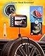 volport 3M Klebepads Dash Cam Hitzebeständig Doppelseitig Extra Stark Runde 3M VHB Klebeband Tape für Windschutzscheibe Nextbase Garmin Dashcam Kamera GPS Handyhalterung GoPro, 4 Stück 56mm/2.2
