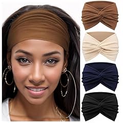 4 Pack Solid Color: Brown/Beige/Navy/Black