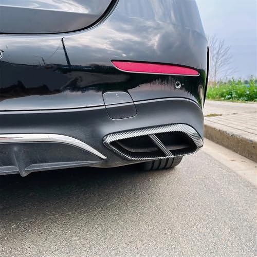 Silenciador trasero para Benz Clase E W214 E260 E300 AMG 2024+ 4