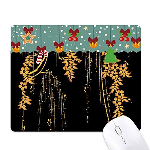 Tapis de souris fleurs jaune en caoutchouc pour un bureau lumineux