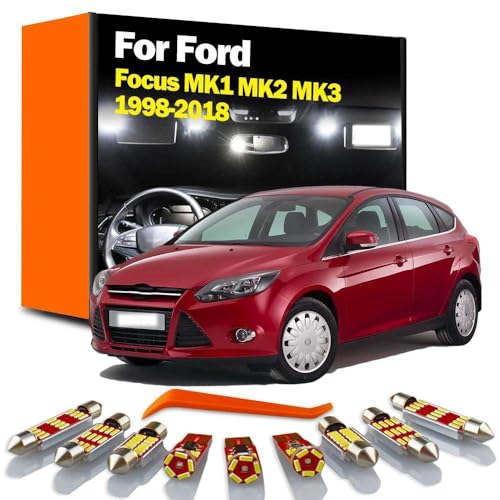 車両ランプ LED インテリアドームマップライトキット フォーカス MK1 MK2 MK3 1998-2016 2017 2018 車用 LED 電球