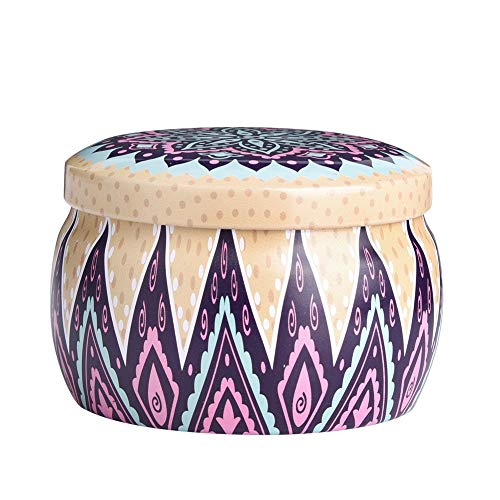 Elegante hojalata de metal latas vacías Shabby Chic Mini cajas caja de almacenamiento de hojalata...