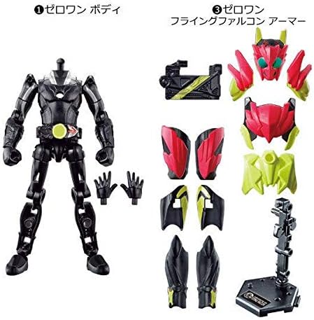 Amazon 装動 仮面ライダーゼロワン Ai 01 仮面ライダーゼロワン フライングファルコン 1 ゼロワン ボディ 3 ゼロワン フライング ファルコン アーマー バンダイ 食玩 フィギュア ドール 通販