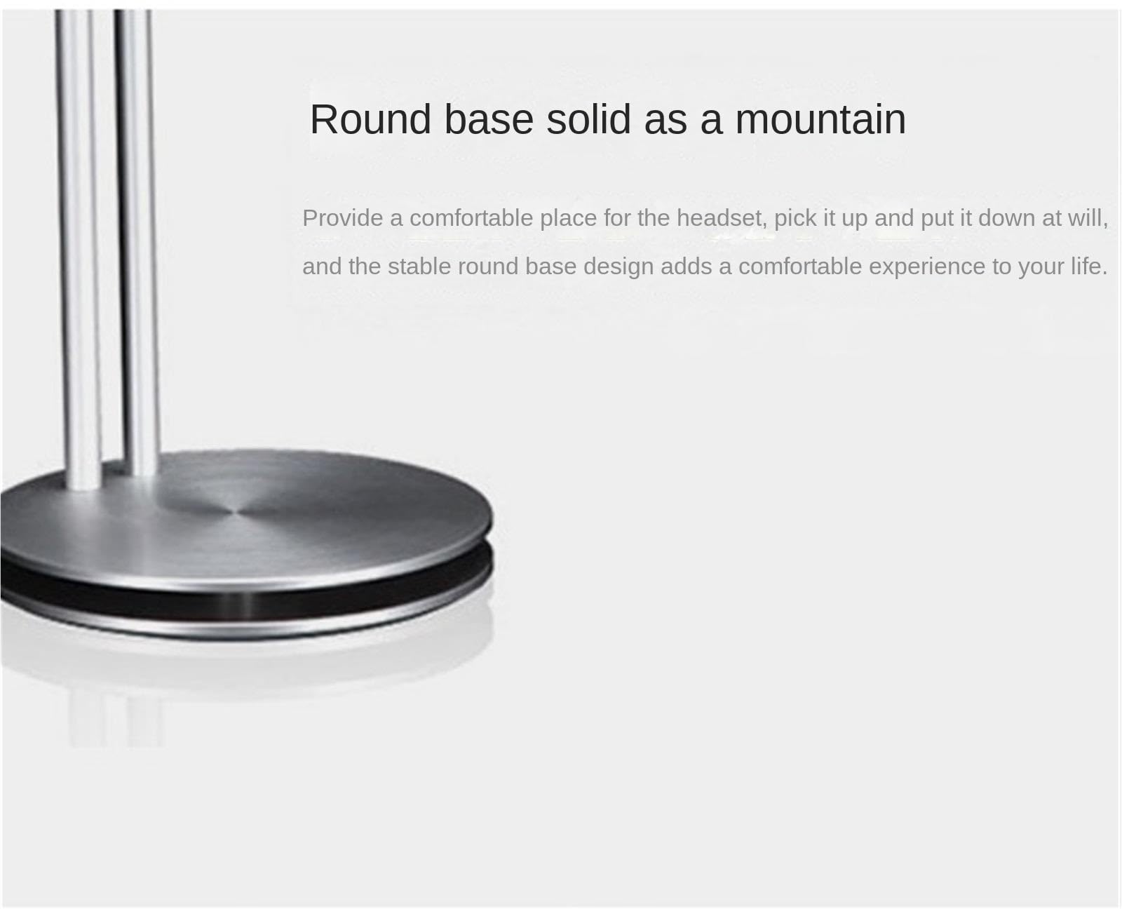 Support pour Casque Audio, Support De Casque en Aluminium, Simple, Antidérapant Accessoires Bureau