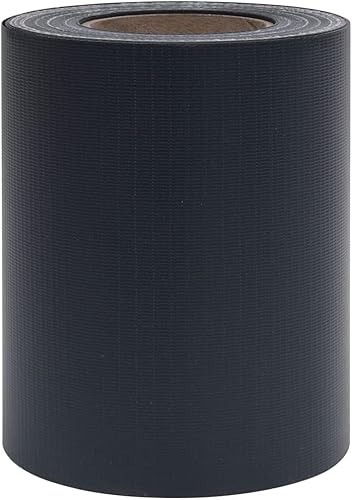 Miniatura 5 de vidaXL Garden - Pantalla de privacidad de PVC de 114.8 x 0.6 pies, gris oscuro mate, resistente a la intemperie y a los rayos UV con fácil