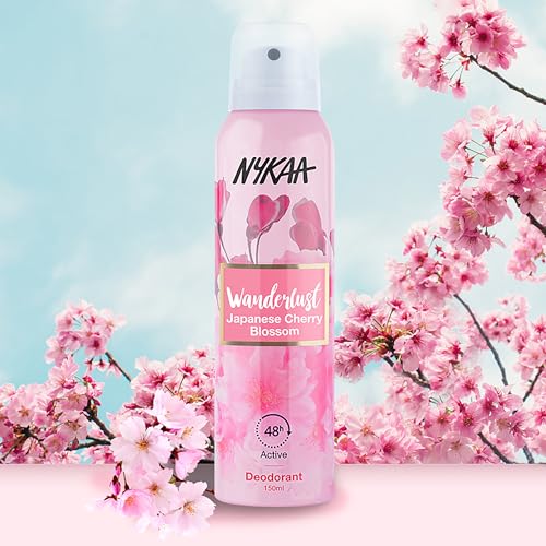 Image of Nykaa Wanderlust Japanese Cherry Blossom Deodrant