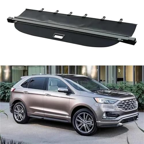 Cubierta de carga de maletero para Ford Edge que oculta objetos y evita robos 2
