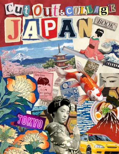 Japan Cut Out and Collage Book: Japanese Ephemera of Neon Tokyo, Retro Anime, JDM Cars, Traditional Ukiyo-e Art, and Japanese Quotes for Junk Journals, Scrapbooking, and Mixed Media image 2