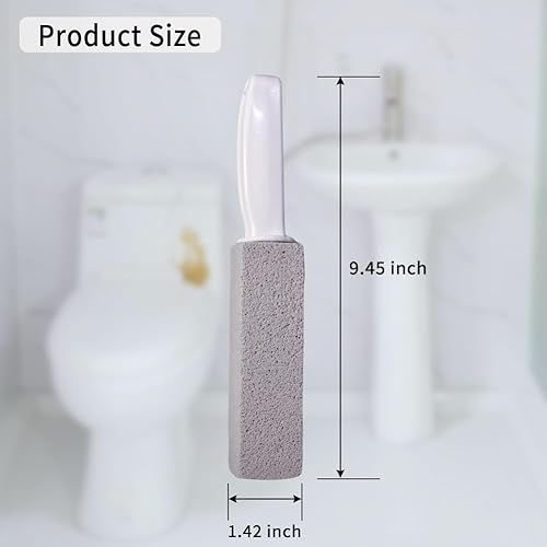 Miniatura 7 de Piedra pómez para limpieza de inodoros, piedra pómez con asa, limpiador de inodoro, piedra pómez, cepillo limpiador de inodoro, cepillo limpiador de