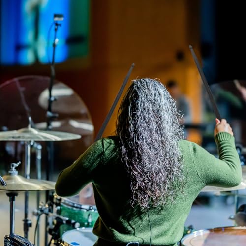 Baquetas BESPORTBLE, 1 par, con agarre antideslizante, para instrumentos de percusión, duraderas y cómodas, para mejorar el rendimiento y el estilo miniatura 6