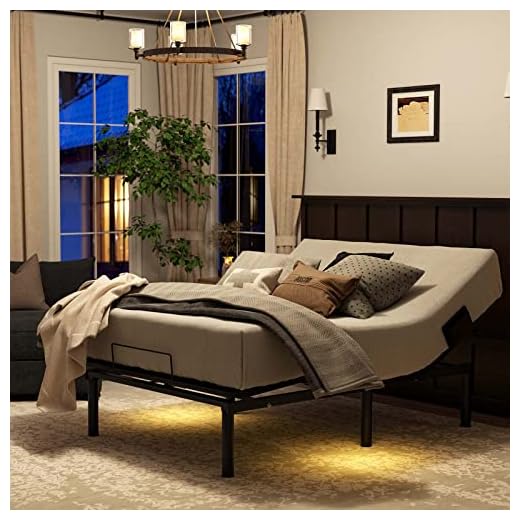 FLEXISPOT S3 Adjustable Bed Frame Base Full, Wireless, 5 Minutes Quick Assembly, Zero Clearance, Zero Gravity, Whisper Quiet Durable Motor, Mattress Holder, Best Gift for Family