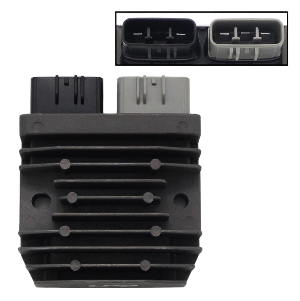 Dwcaxbrap Onecolor Voltage Regulator Rectifier Compatible With Fz07 Vstar 1300 Deluxe Xvs13 Fz1 Fzs1 Fzs10 Fz8 Vstar 950 Xvs95 1D7-81960-01 27D-81960-00