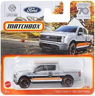 Matchbox 2022 Ford F-150 Lightning 20/100 Serisi 2023 Gümüş, Gümüş