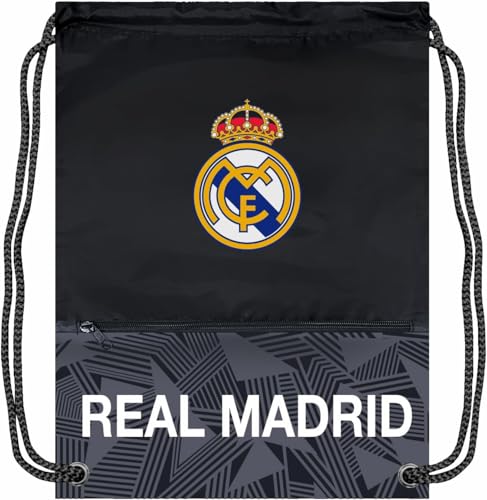 Icon Sports Replacement for Real Madrid Official Drawstring Gym Soccer Cinch Bag 01