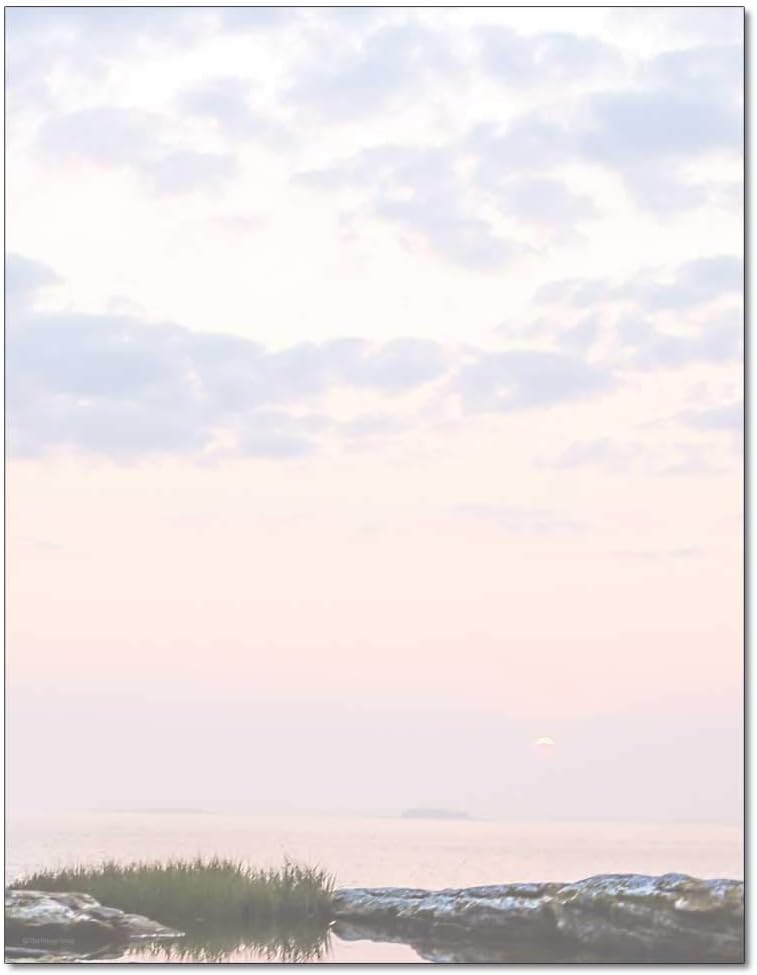 At Sunset Letterhead Laser & Inkjet Printer Paper (100 Sheets)
