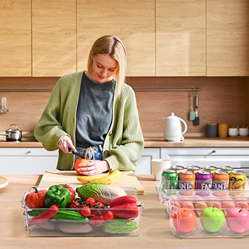 Organizer Frigorifero Trasparenti Salvaspazio