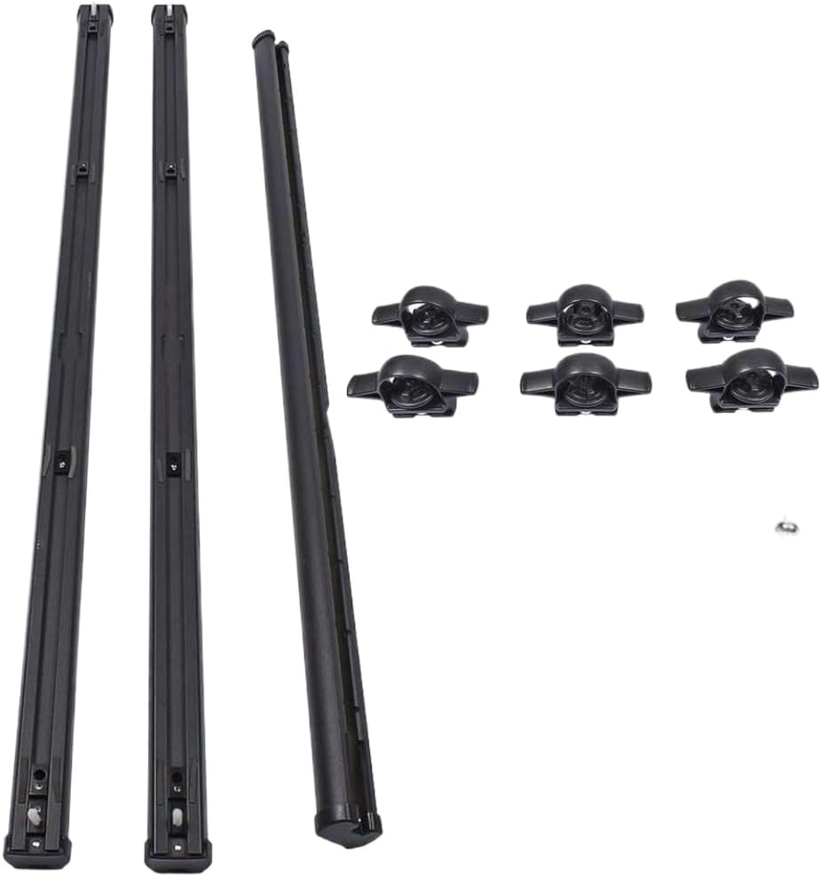 DorkTees Trail Rail System Tie Down Rails Compatible with JT 3.0 3.6L 82215956