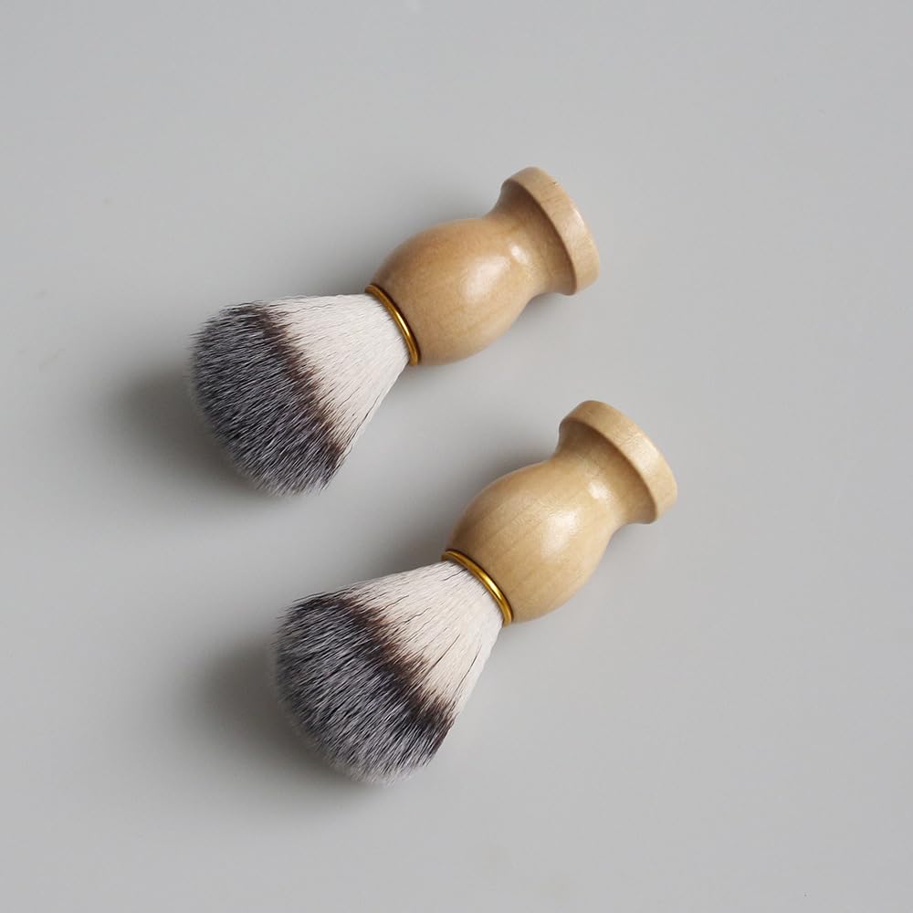 BOJLY Shaving Brush, Wooden Handle Shaving Brush