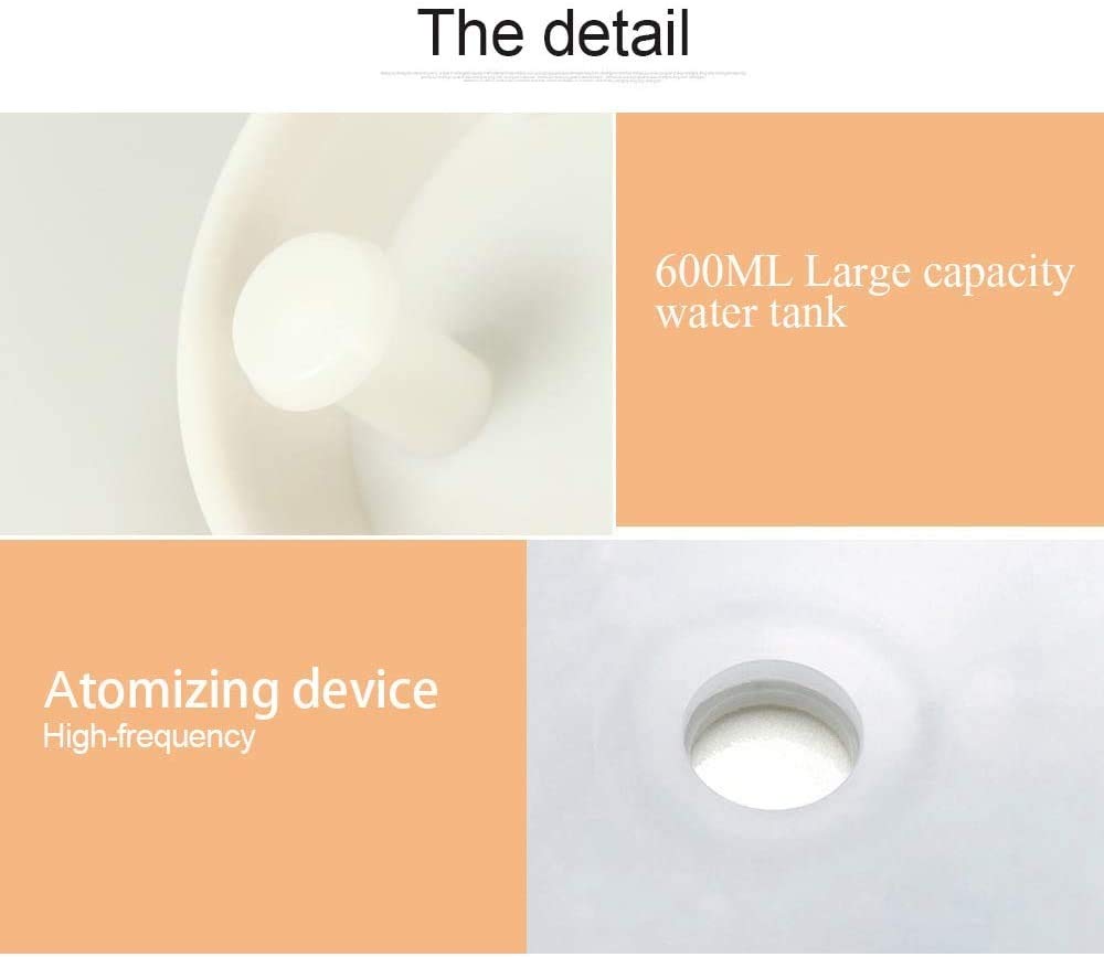 Diffusore di Olio Essenziale |Diffusori da 600 ml for Oli Essenziali con impostazioni del Timer, spegnimento Automatico