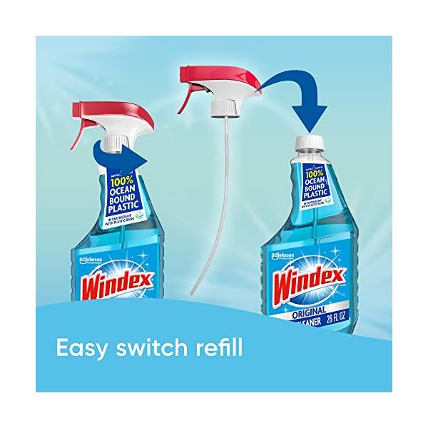 Windex 01980070195 Original Glasreiniger, 680ml Volumen – Bild 5