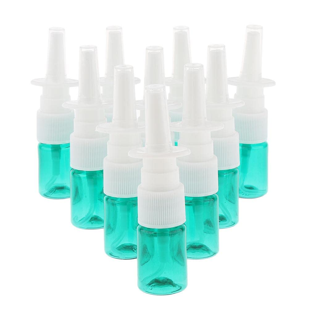 LOOM TREE® 10Pcs 5Ml Portable Empty Refillable Nasal Spray Bottles Home & Travel Green | Health Care | Other Health Care Supplies-picture-32