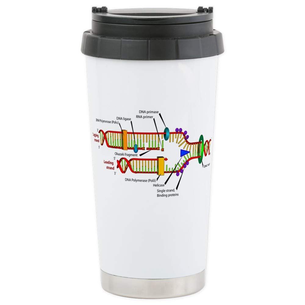 CafePress DNA Synthesis Stainless Steel Travel Mug 20 oz. Insulated Stainless Steel Coffee Tumbler