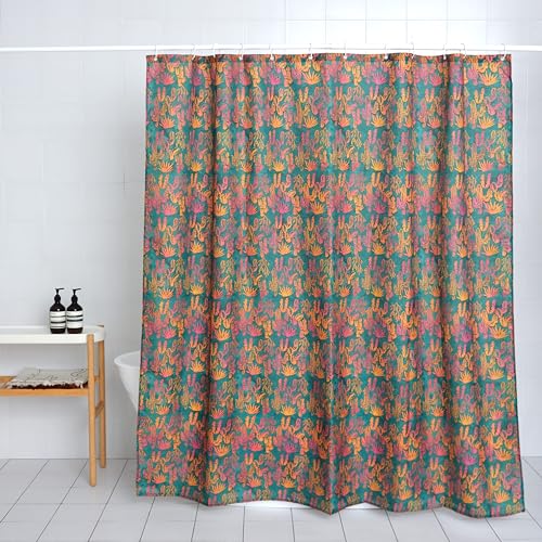 Bowery Home Modern Design by Mel Shower Curtain Liner for Beach Bathroom Vibes - 72
