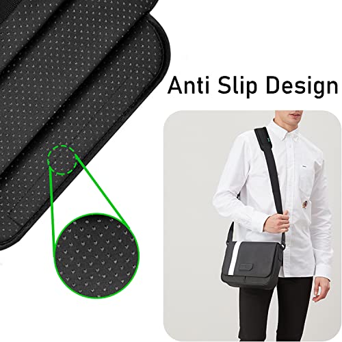 ZINZ Universal Shoulder Pad with Ultra Thick Cushion for Bag Luggage Bag Crossbody, Plus Long & Anti-Slip & Breathable,Black3