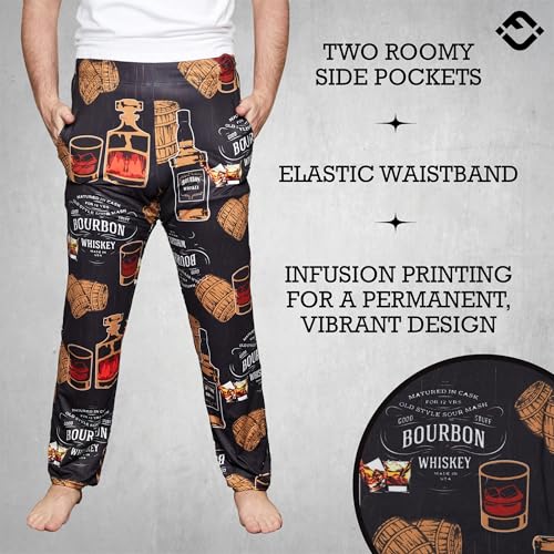 Funky Junque Funny Men's Pajama Pants - Novelty Lounge Sleepwear - Dad's Day Gift - Comfortable Drawstring Waist PJ Bottoms4